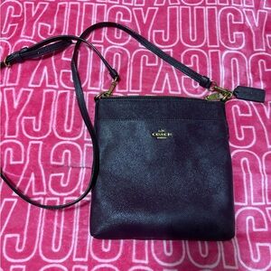 Coach Burgundy Crossbody Shoulder Bag
